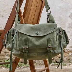 Free People Palermo Suede Shoulder Bag